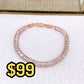 Pulsera de Chapa de Oro Rose Gold COP1757-3