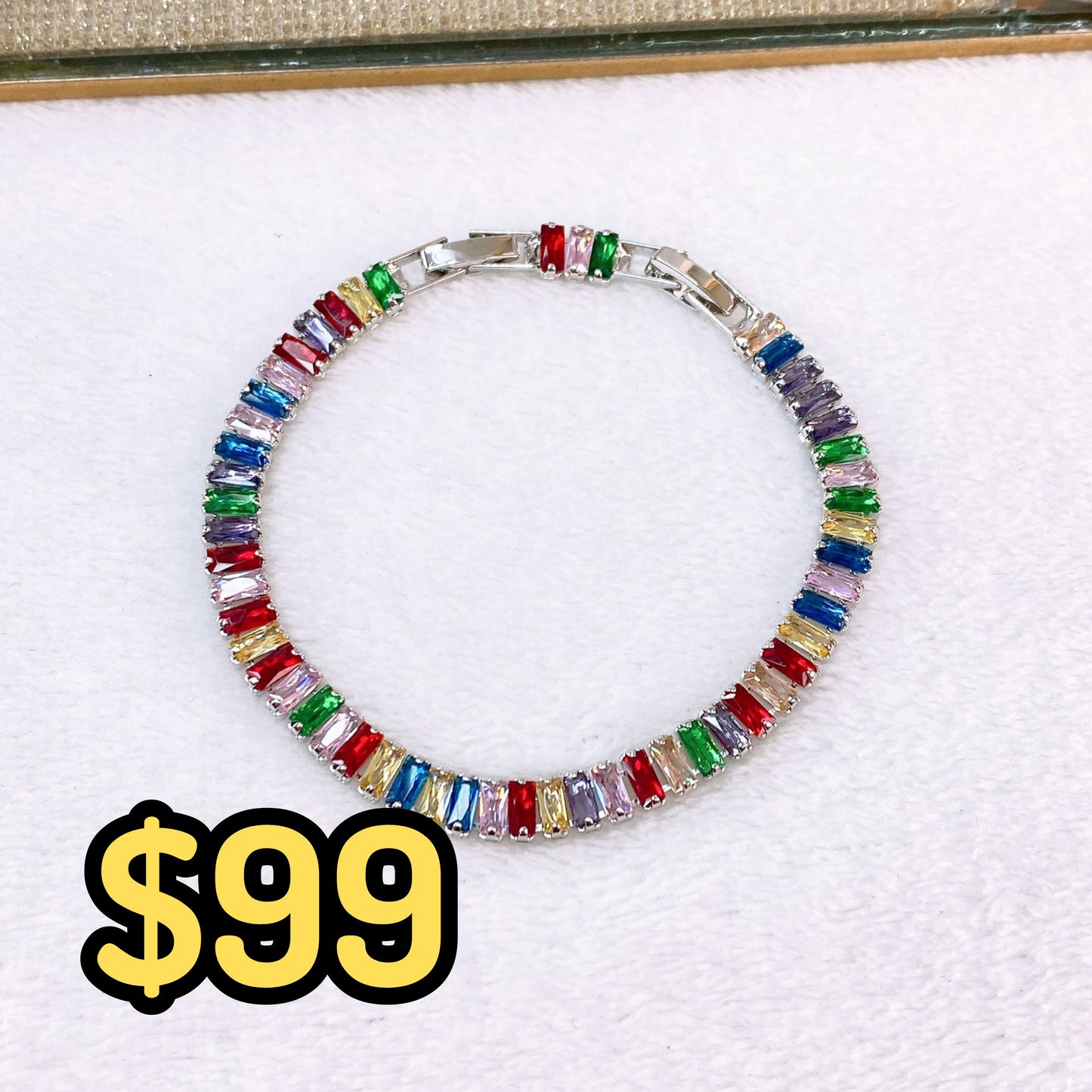 Pulsera de Chapa de Oro COP1758-2