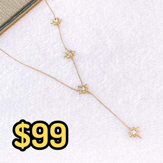 Collar Doble de Acero Inoxidable CAI3224-1