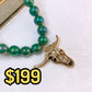 Collar de Perlas de Acrilico y Dije de Bisuteria Fina CB910-2