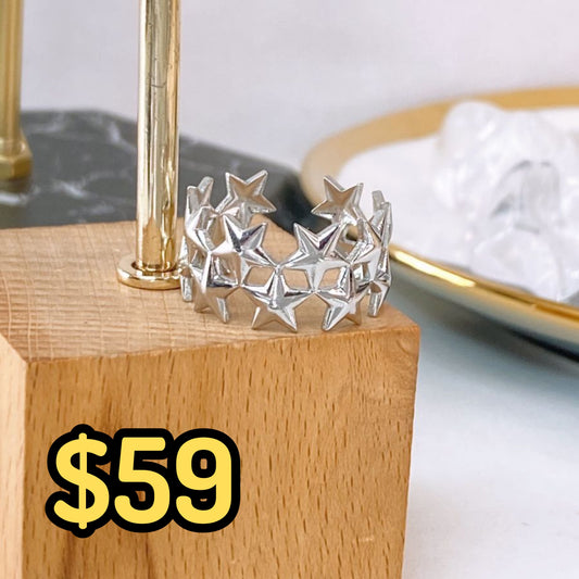Anillo de Acero Inoxidable Ajustable RAI1235-2
