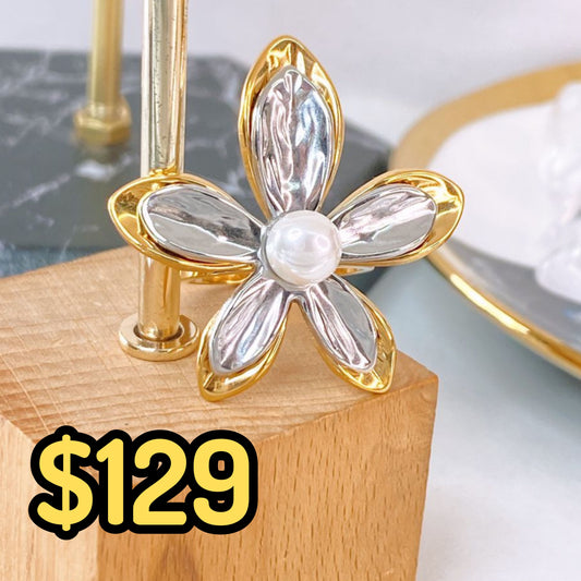 Anillo de Acero Inoxidable Ajustable RAI1242-1