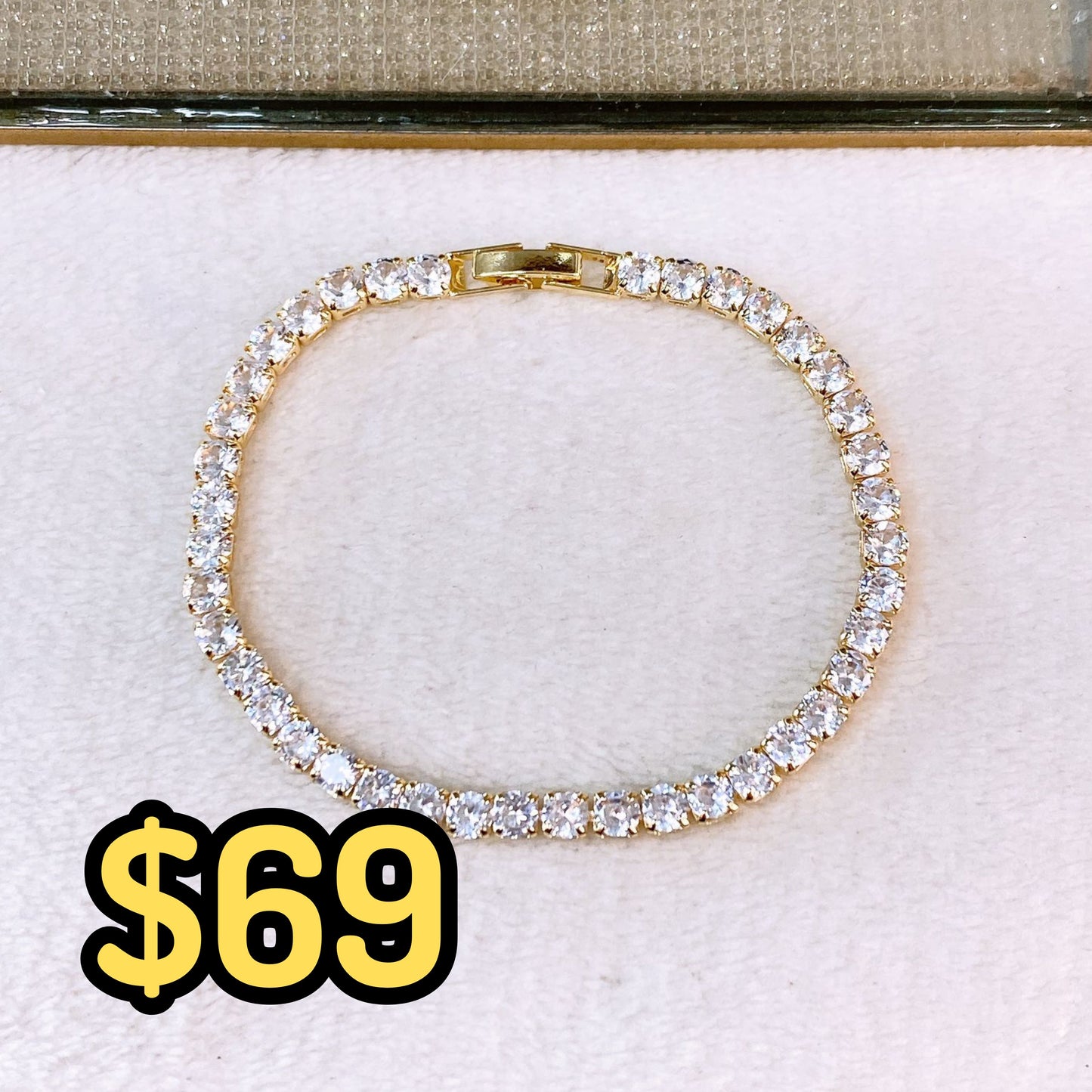 Pulsera de Chapa de Oro COP1761-1