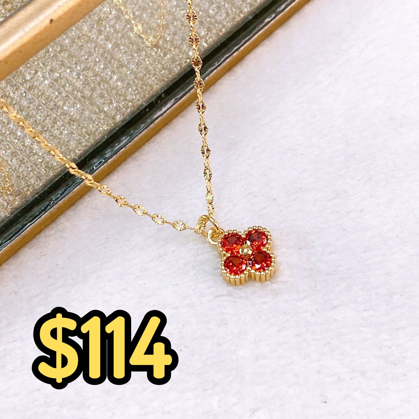 Collar de Chapa de Oro CC2462-1