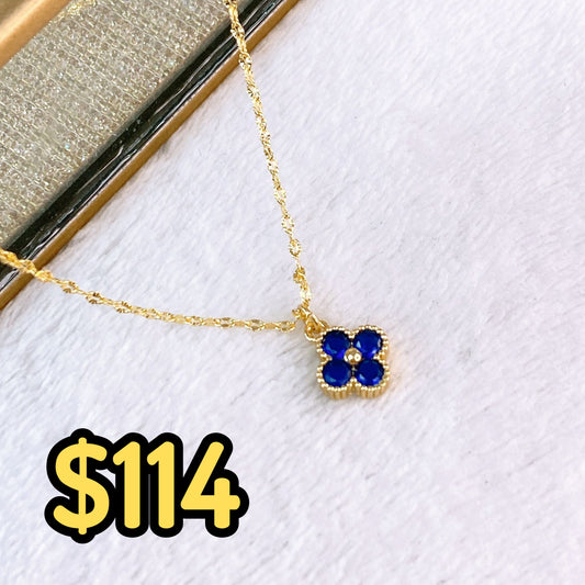 Collar de Chapa de Oro CC2466-1