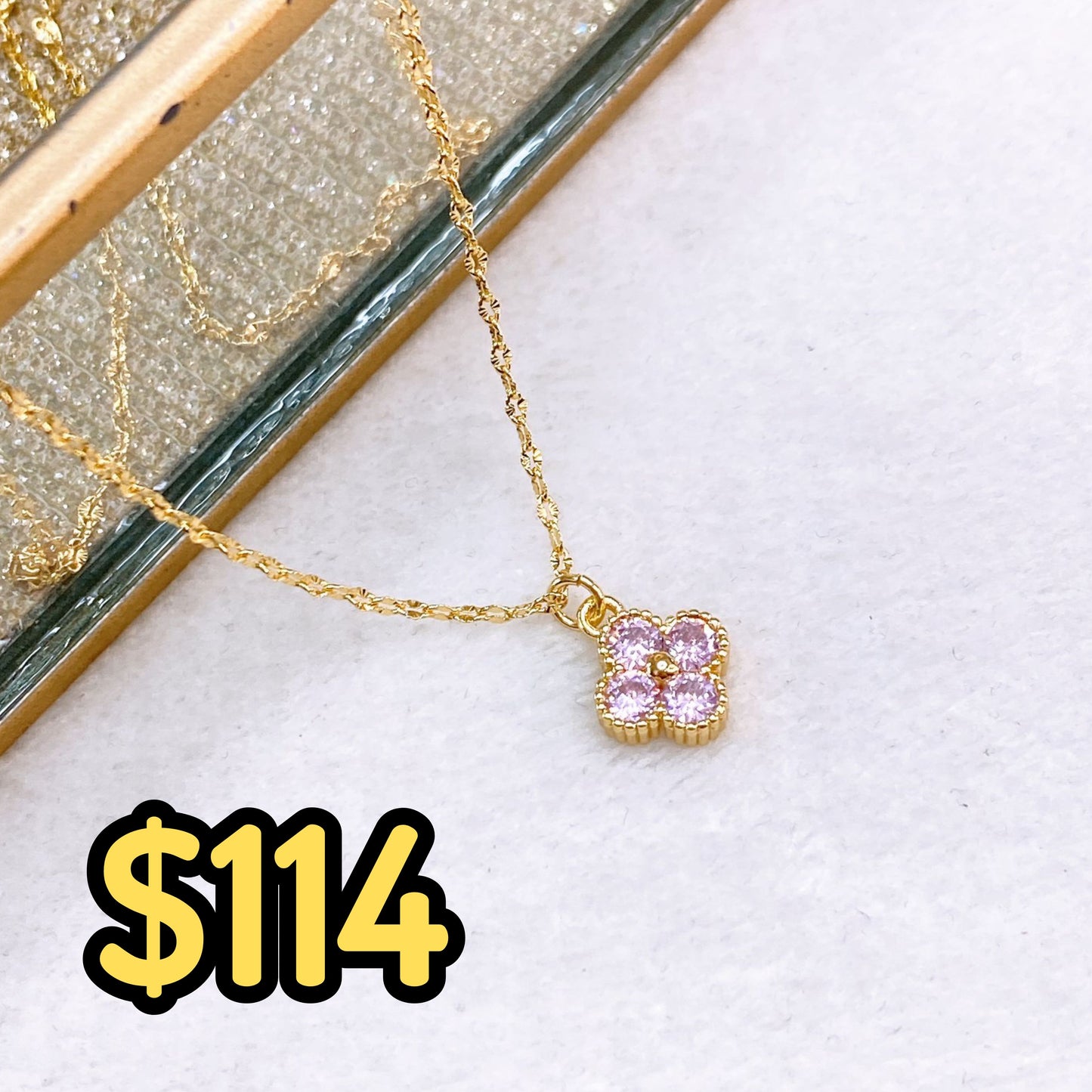 Collar de Chapa de Oro CC2467-1