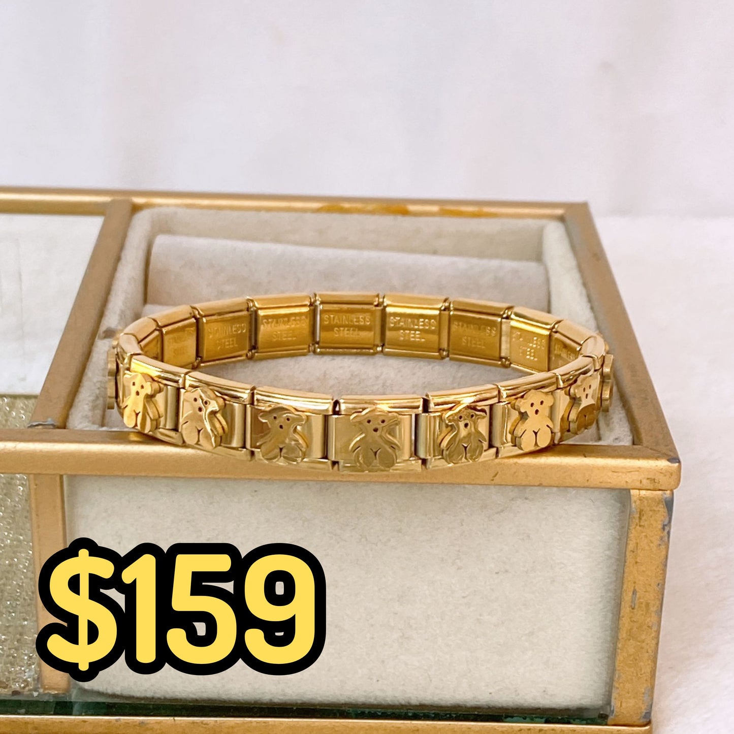 Pulsera Italiana de Acero Inoxidable PAI1563-1
