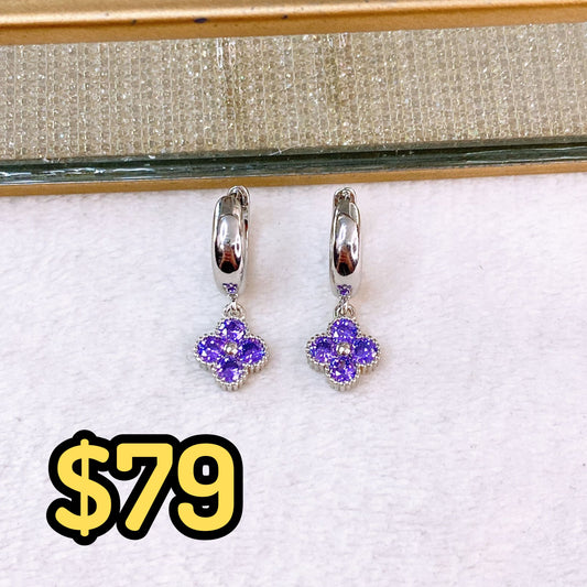 Arete de Chapa de Oro COA2718-2