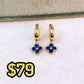 Arete de Chapa de Oro COA2722-1