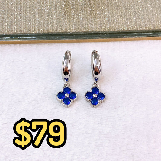 Arete de Chapa de Oro COA2722-2