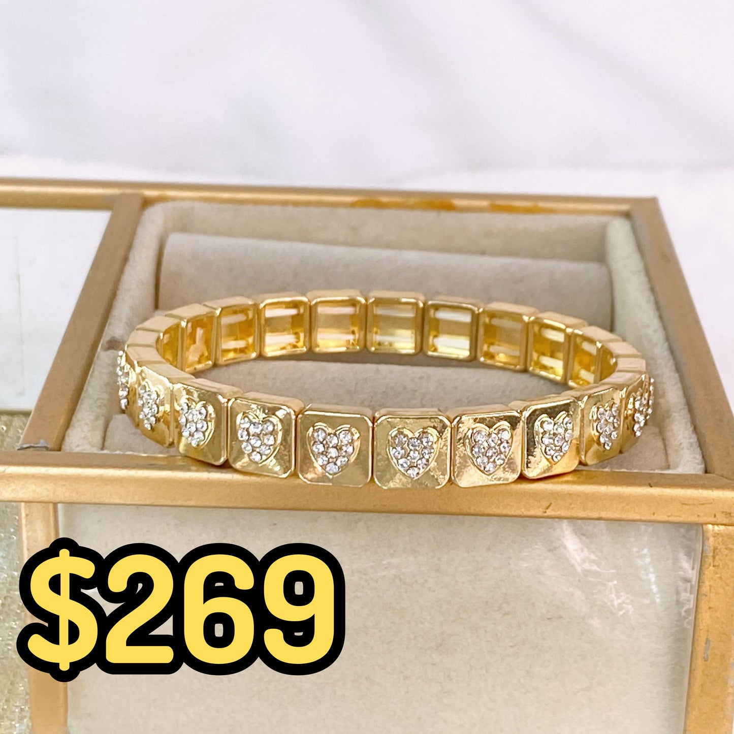 Pulsera de Chapa de Oro COP1768-1