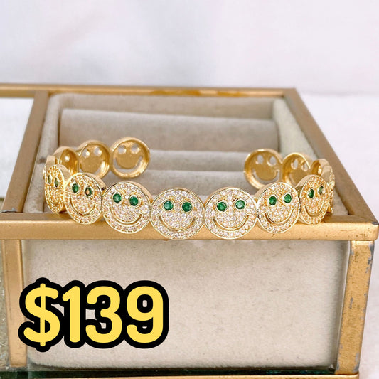 Pulsera de Chapa de Oro COP1769-1