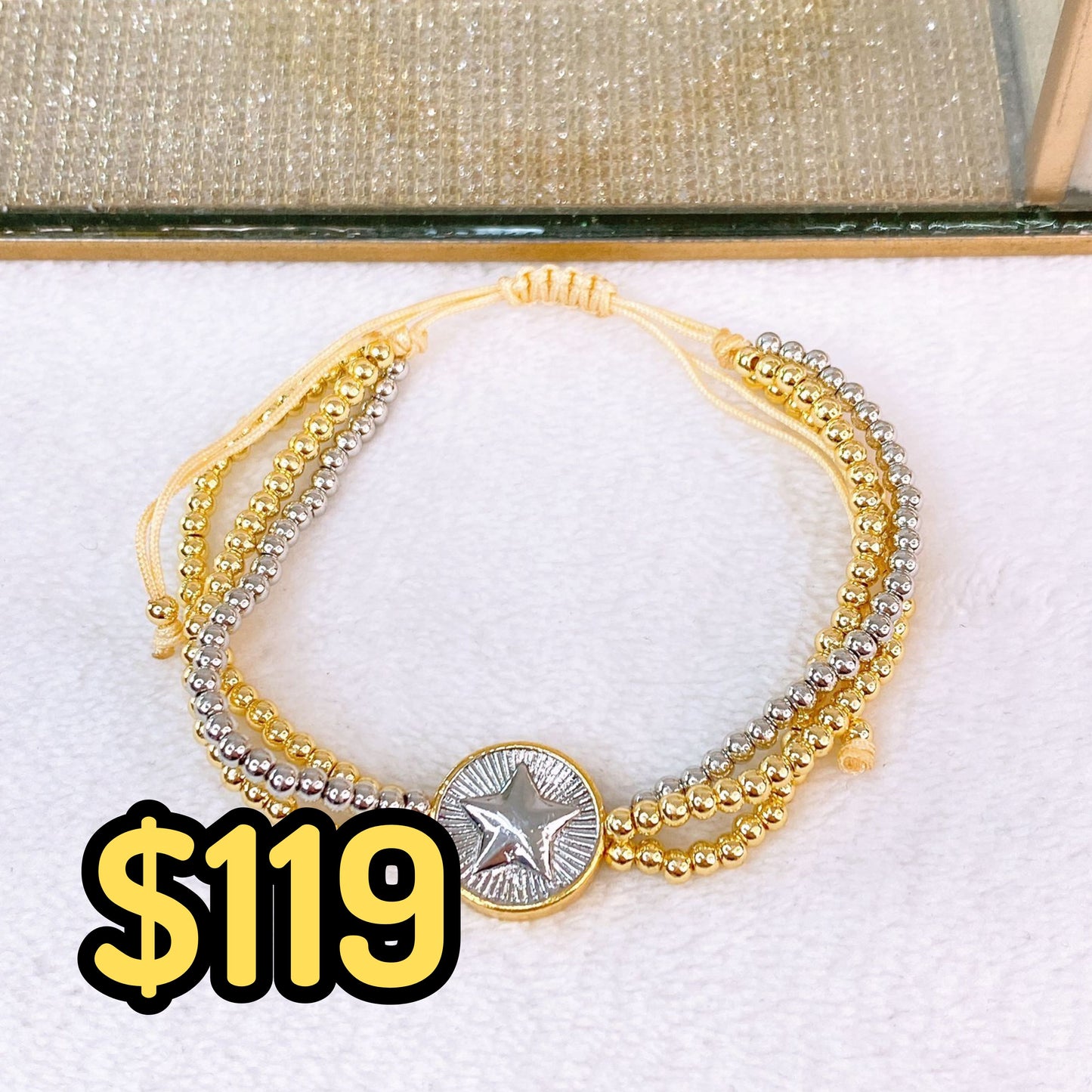 Pulsera de Chapa de Oro COP1772-2