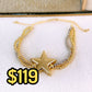 Pulsera de Chapa de Oro COP1773-2