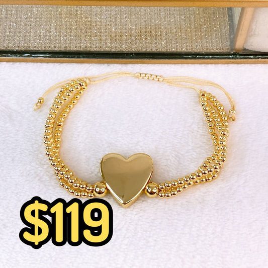 Pulsera de Chapa de Oro COP1774-1