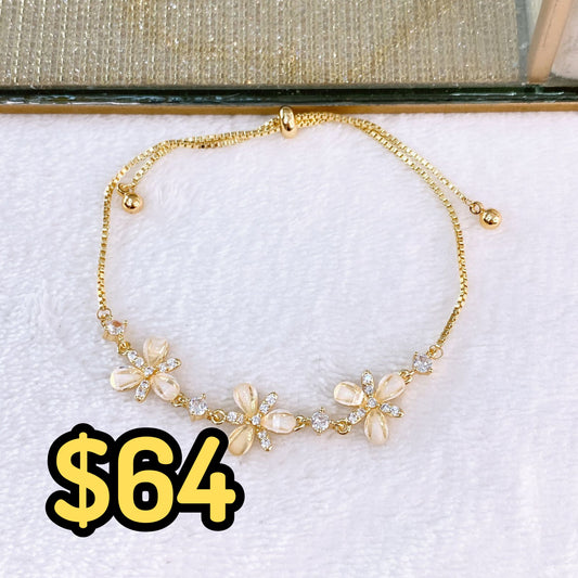 Pulsera de Chapa de Oro COP1778-1