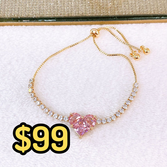 Pulsera de Chapa de Oro COP1784-1