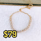 Pulsera de Chapa de Oro COP1791-1