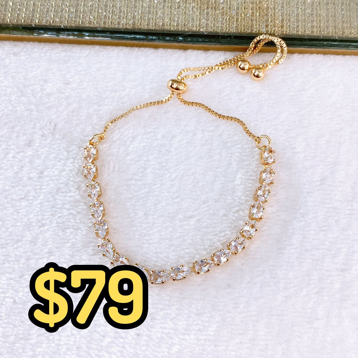 Pulsera de Chapa de Oro COP1791-1
