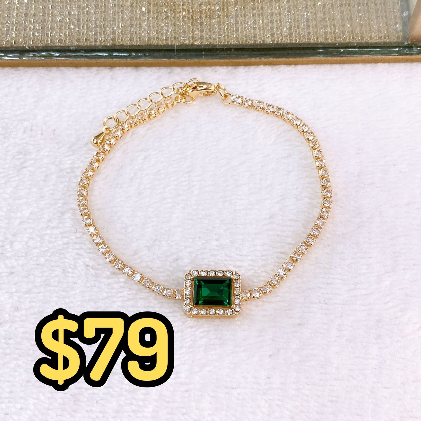 Pulsera de Chapa de Oro COP1795-1