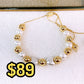 Pulsera de Chapa de Oro COP1797-1