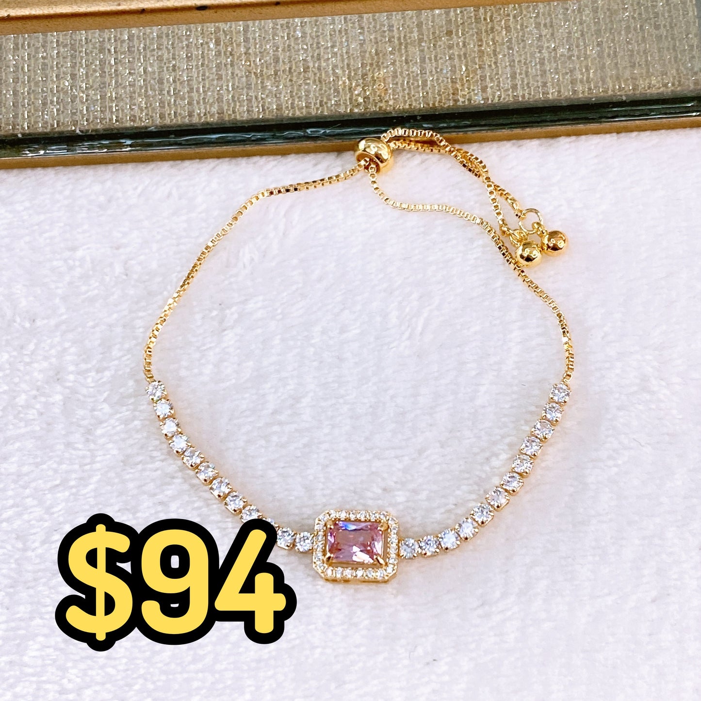 Pulsera de Chapa de Oro COP1794-1