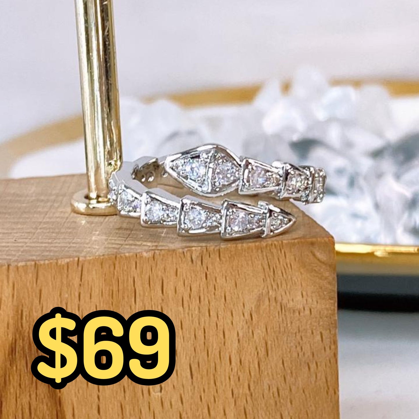 Anillo Chapa de Oro Ajustable ACO1663-2