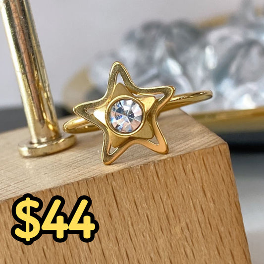 Anillo de Acero Inoxidable Ajustable RAI1050-1