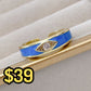 Anillo Chapa de Oro Ajustable ACO1442-1