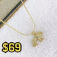 Collar de Chapa de Oro CC2192-1