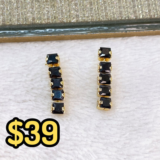 Arete de Chapa de Oro COA2024-7