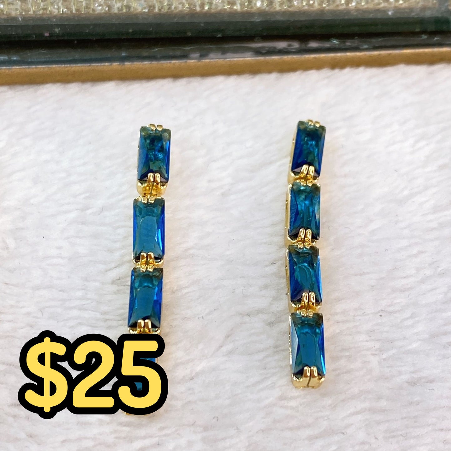 Arete de Chapa de Oro COA2138-5