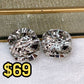 Arete de Chapa de Oro COA2044-2