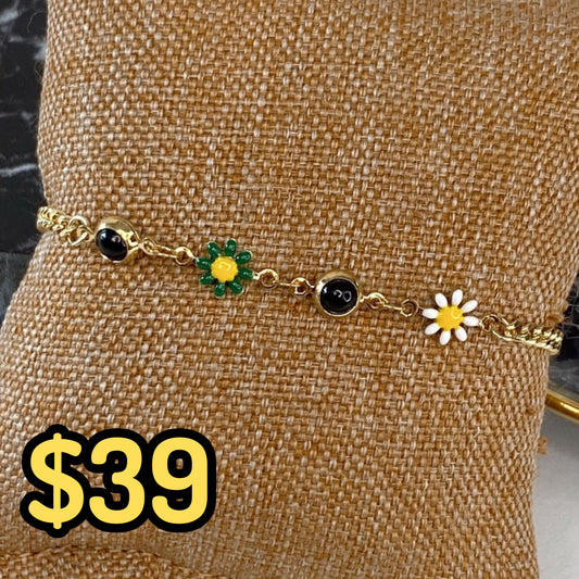 Pulsera de Chapa de Oro COP1602-1