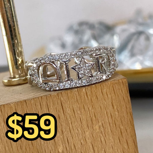 Anillo Chapa de Oro Ajustable ACO1463-2