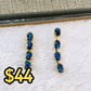 Arete de Chapa de Oro COA2028-6