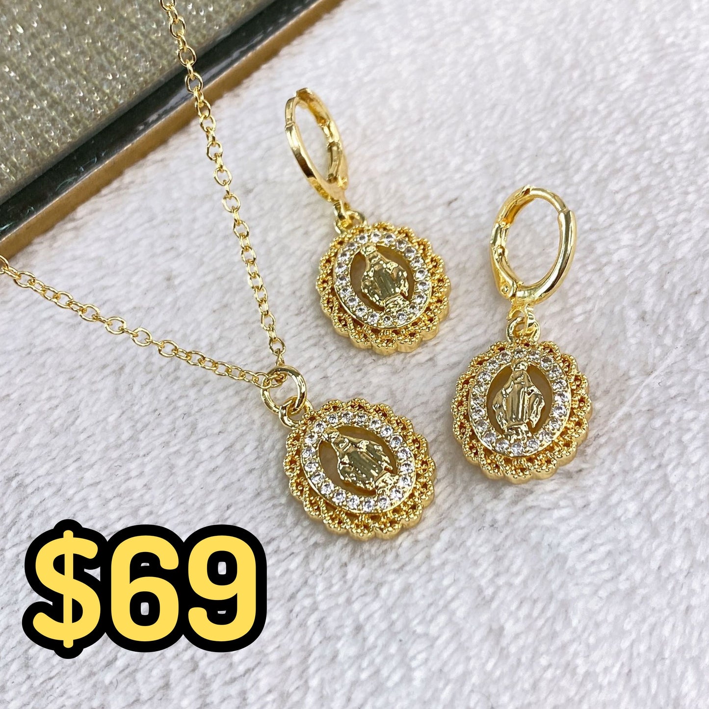 Set de Chapa de Oro CC2241-1