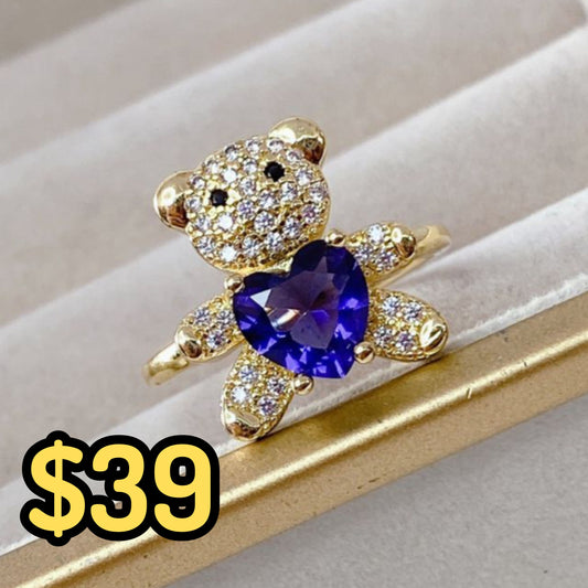 Anillo Chapa de Oro Ajustable ACO1397-5