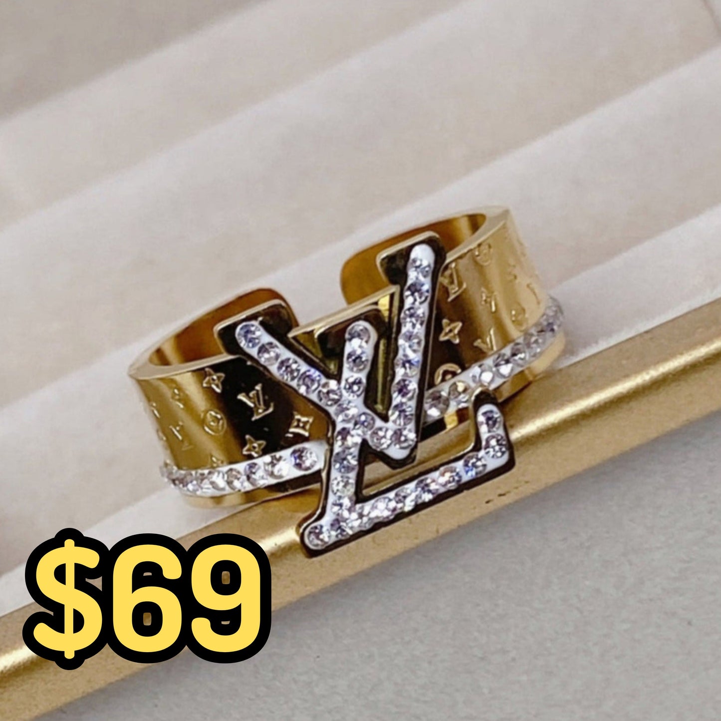 Anillo de Acero Inoxidable Ajustable RAI1025-1