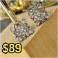 Arete de Chapa de Oro COA1895-2