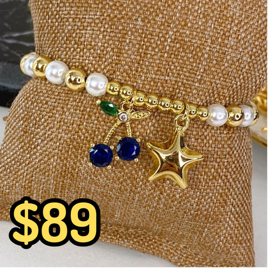 Pulsera Chapa de Oro COP1505-3