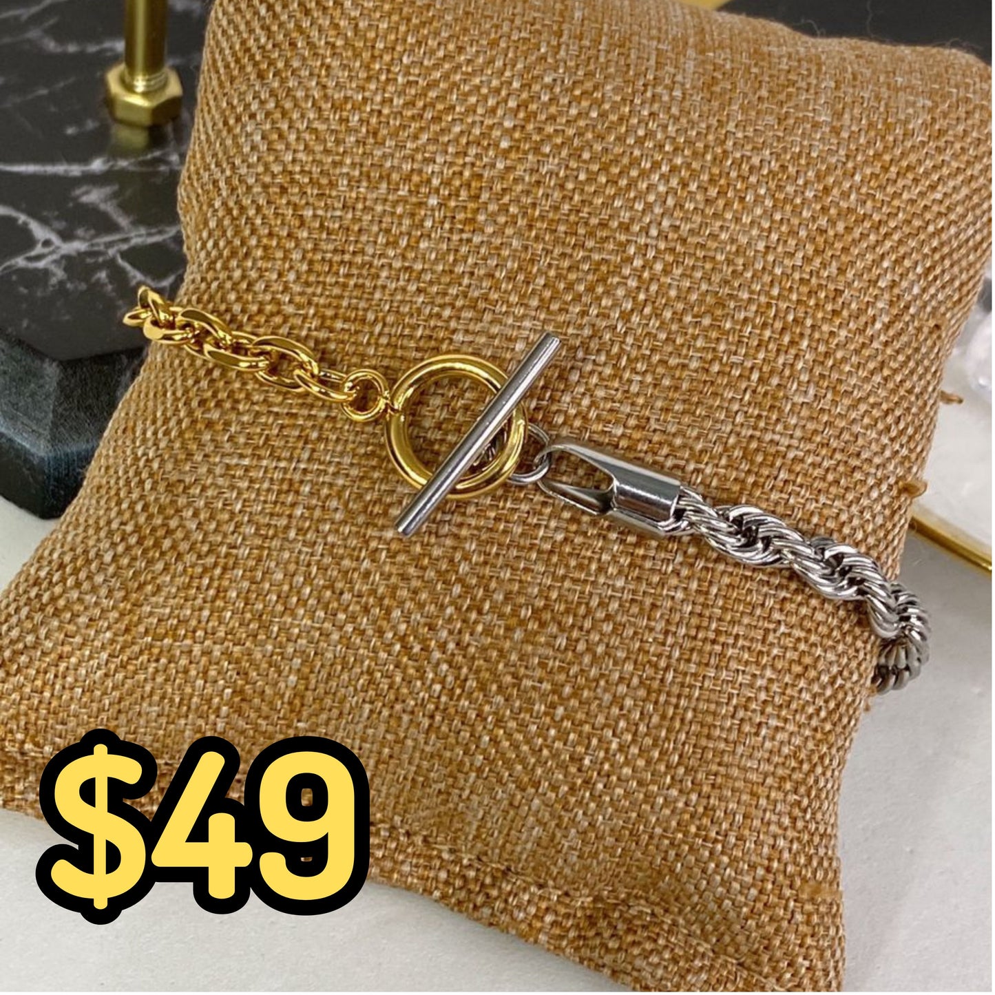 Pulsera de Acero Inoxidable PAI955-1