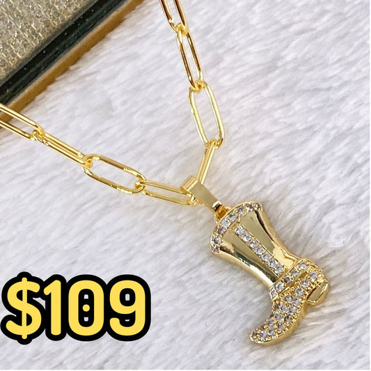 Collar de Chapa de Oro CC2080-1