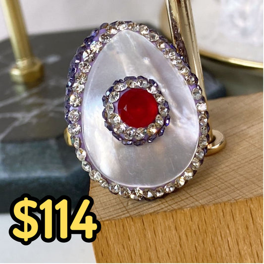 Anillo de Chapa de Oro Ajustable ACO1337-2
