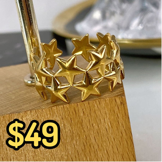 Anillo de Acero Inoxidable Ajustable RAI921-1