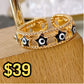Anillo de Chapa de Oro Ajustable ACO1334-1