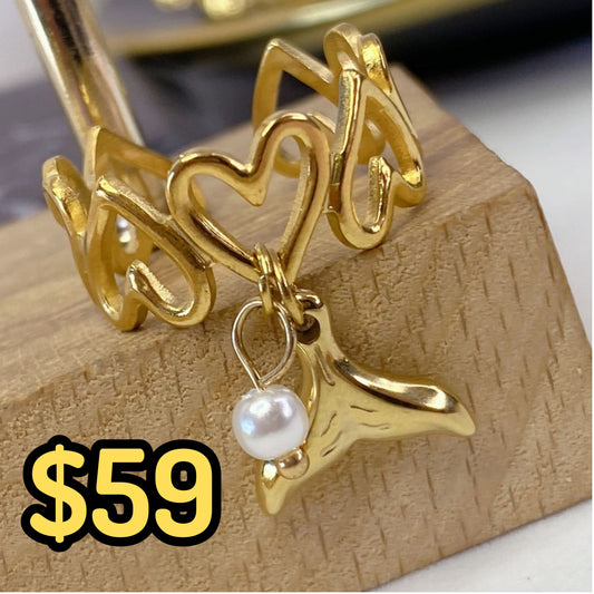 Anillo de Acero Inoxidable Ajustable RAI903-1