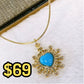 Collar de Chapa de Oro CC2100-4