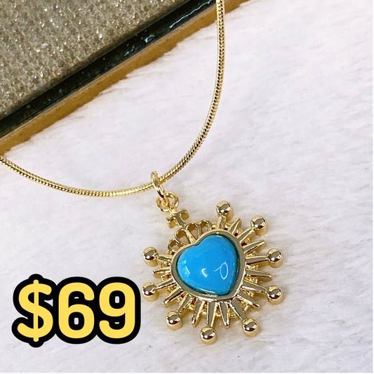 Collar de Chapa de Oro CC2100-4