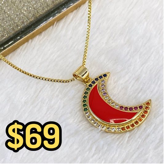 Collar de Chapa de Oro CC2113-1